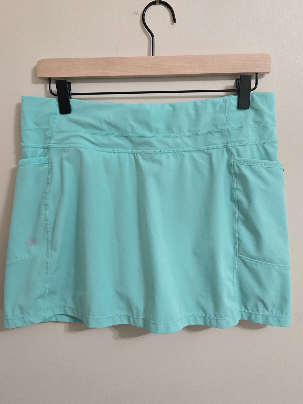 Athleta Action Skort Women's Small Turquoise Blue Aquarium Athletic Golf Tennis